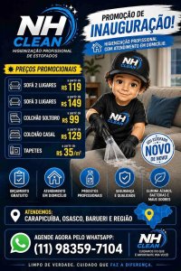 Promoção de inauguração - NH CLEAN