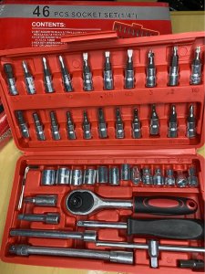 KIT DE FERRAMENTAS C/ 46 PEÇAS