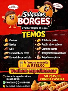 APENAS R$ 15,00 PARA REGIÃO DE CARAPICUÍBA